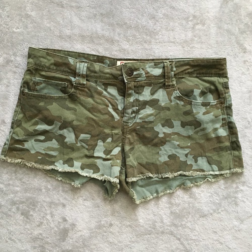 Camo Jean Shorts